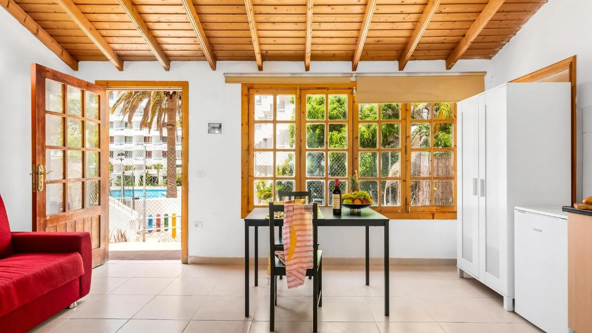 101 Bright Accomodation With Pool View Playa Fanabe 0*,  Spain